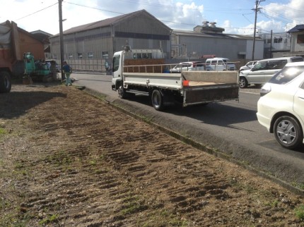 春日井市のブロック塀の解体工事