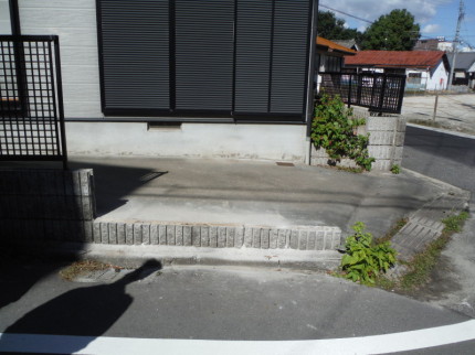 名古屋市中川区のブロック塀の解体工事