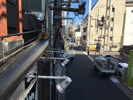 名古屋市中区の看板の撤去処分