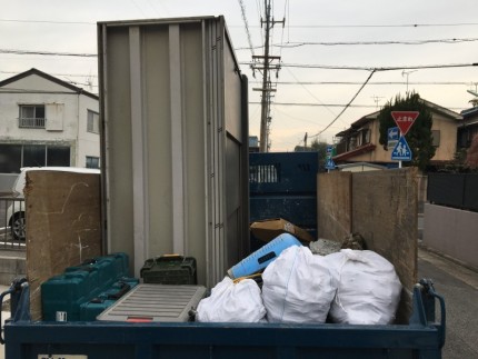 名古屋市南区の土間コンクリート撤去完工