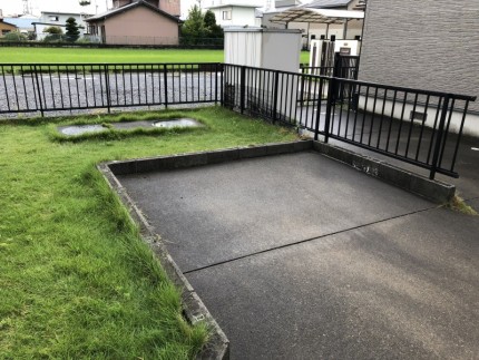 岐阜市｜柵フェンスの撤去