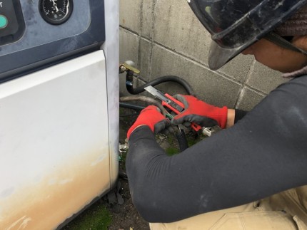 愛知県犬山市|電気配線の絶縁作業