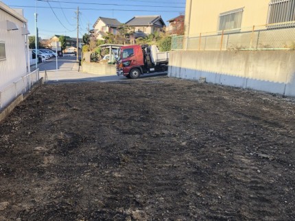 名古屋市名東区アスファルト舗装撤去が完工