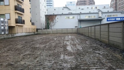 完工しました｜名古屋市千種区のアスファルト舗装撤去