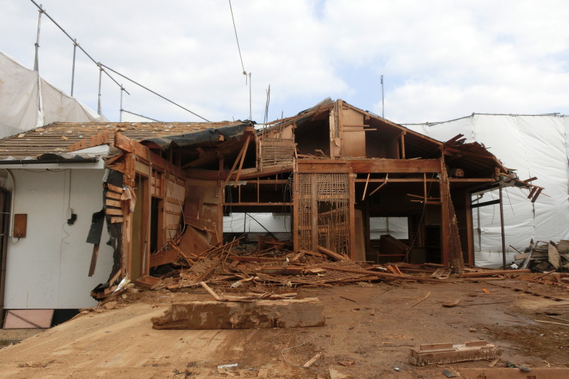 岐阜県各務原市の木造住宅の解体工事が完工