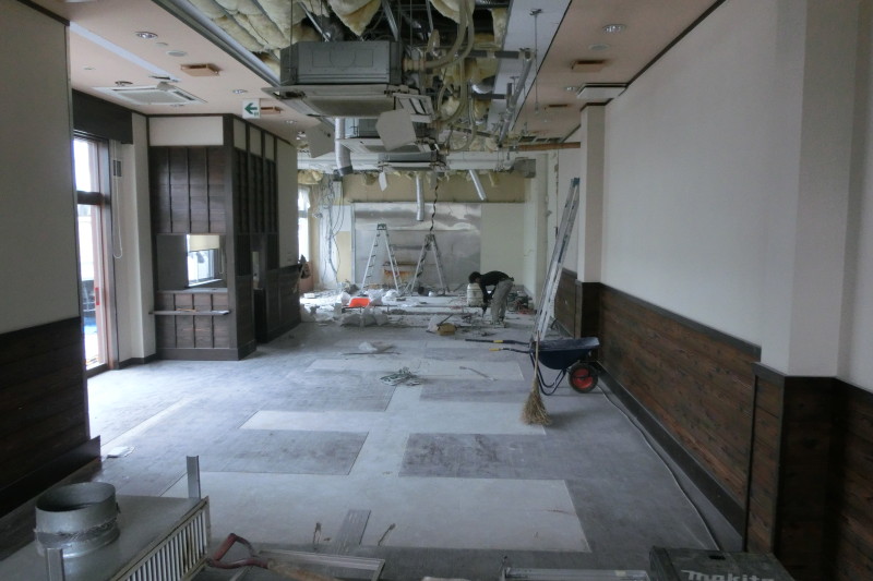名古屋市千種区の店舗の内装解体