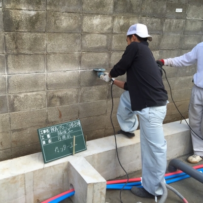 名古屋市守山区ブロック塀の解体工事