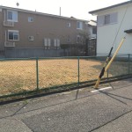 名古屋市のフェンス撤去