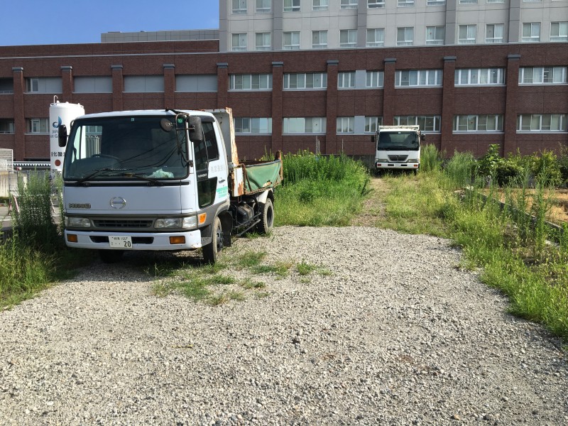 コンクリート擁壁撤去|岐阜県各務原市