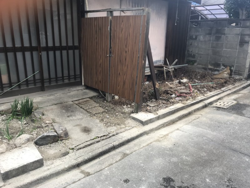 名古屋市千種区のブロック塀撤去工事｜完工