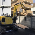 【費用事例】名古屋市中川区のコンクリート塀(万年塀)の解体工事