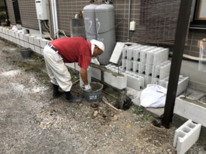 【岐阜市】ブロック塀を解体してフェンス設置【補助金10万円】