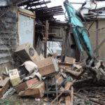 【費用事例】愛知県刈谷市の木造平家住宅の解体工事【板金補修】