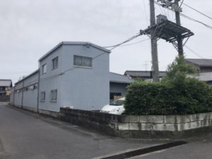 名古屋市中川区の鉄骨造の工場の解体工事【150坪 450万円】不動産売却