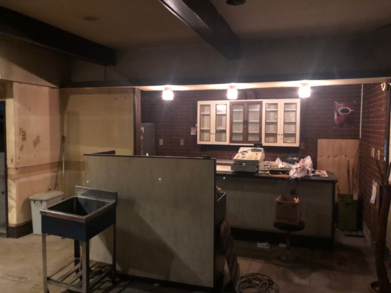 愛知県清州市の店舗の原状回復・内装解体
