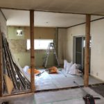 岐阜県各務原市の住宅の内装解体｜間仕切り壁とユニットバス撤去