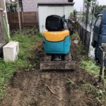 名古屋市北区の庭の解体工事【庭木の伐採と庭石の撤去】1日11万円