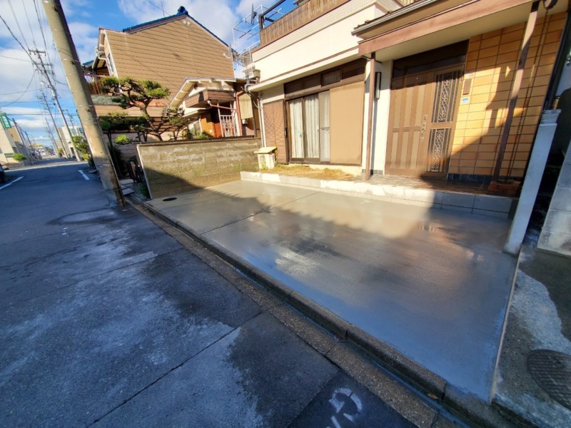 【岐阜県岐阜市】駐車場工事の費用事例集【金額公開】