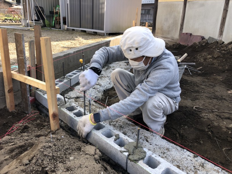 【愛知県犬山市杁下】ブロック工事の費用事例集