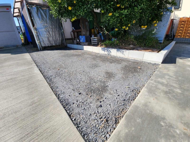 名古屋市緑区の駐車場工事15－完工