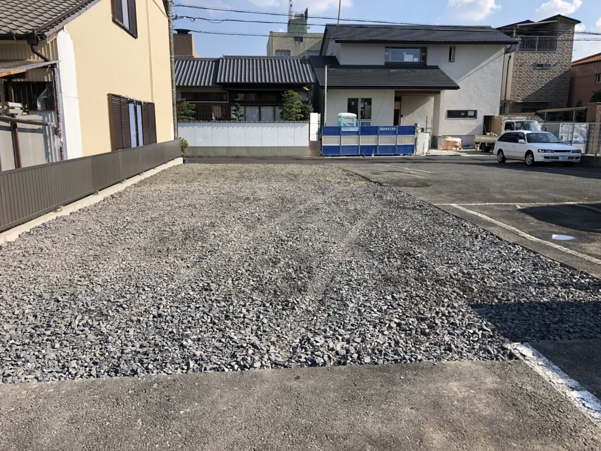 【美濃加茂市島町】駐車場アスファルト舗装工事の費用事例④
