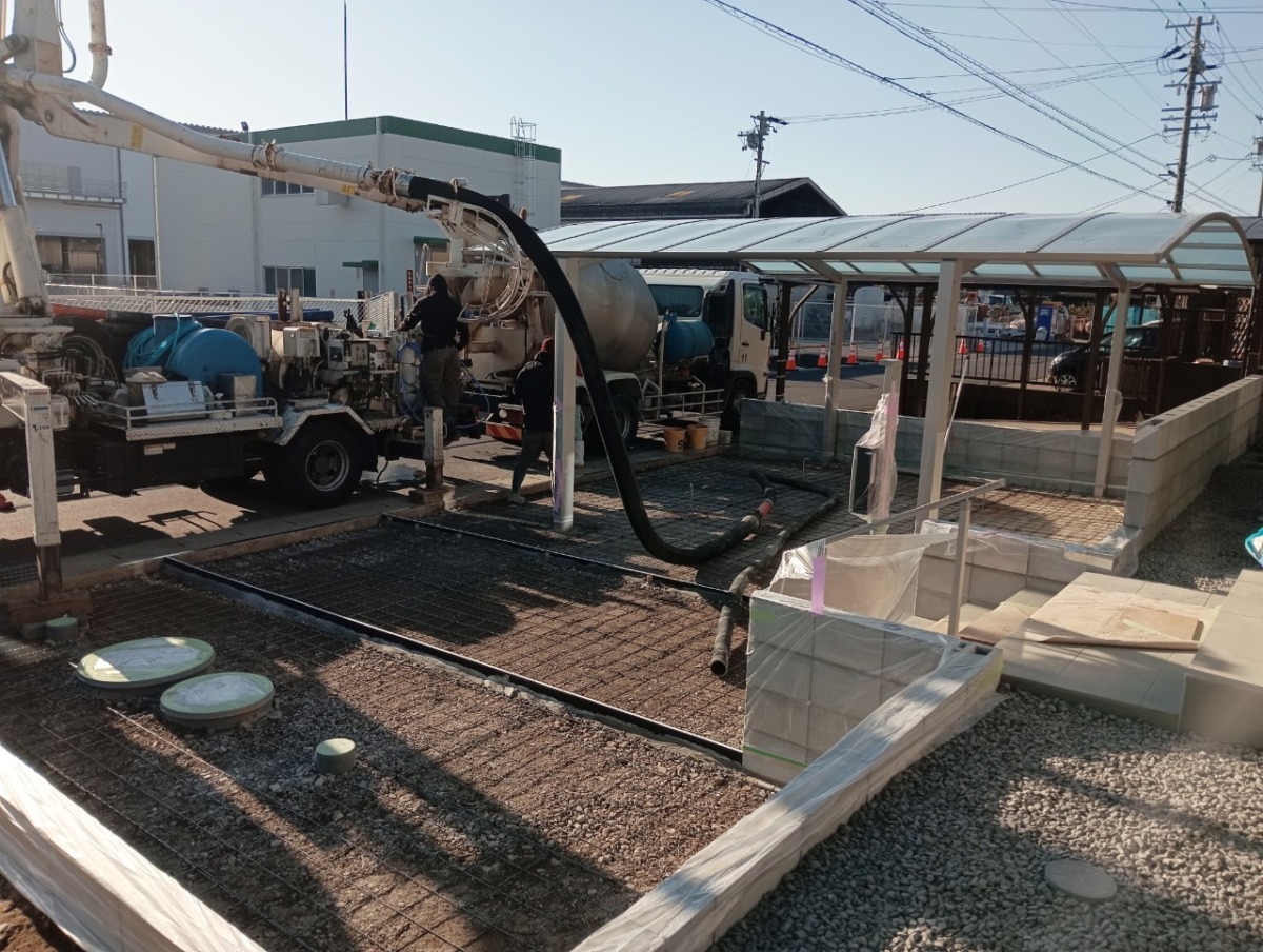 【岐阜市神田町】駐車場工事の事例⑥